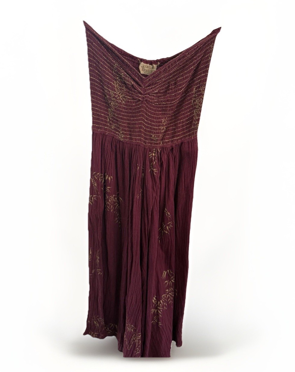 ORIGINAL Vintage Barbara Barbara California Strapless Palazzo Size XS/S 70s/80’s