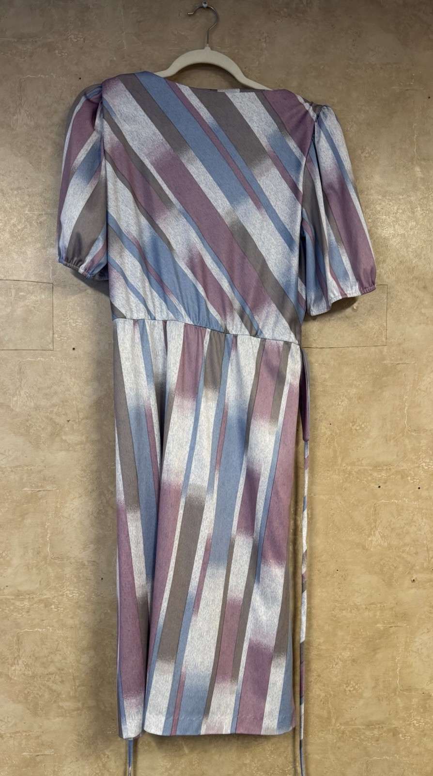 VTG Preowned Sandi Dee Multicolor Dress Size 13/14 Bust 20&Prime; Item #PHK7690