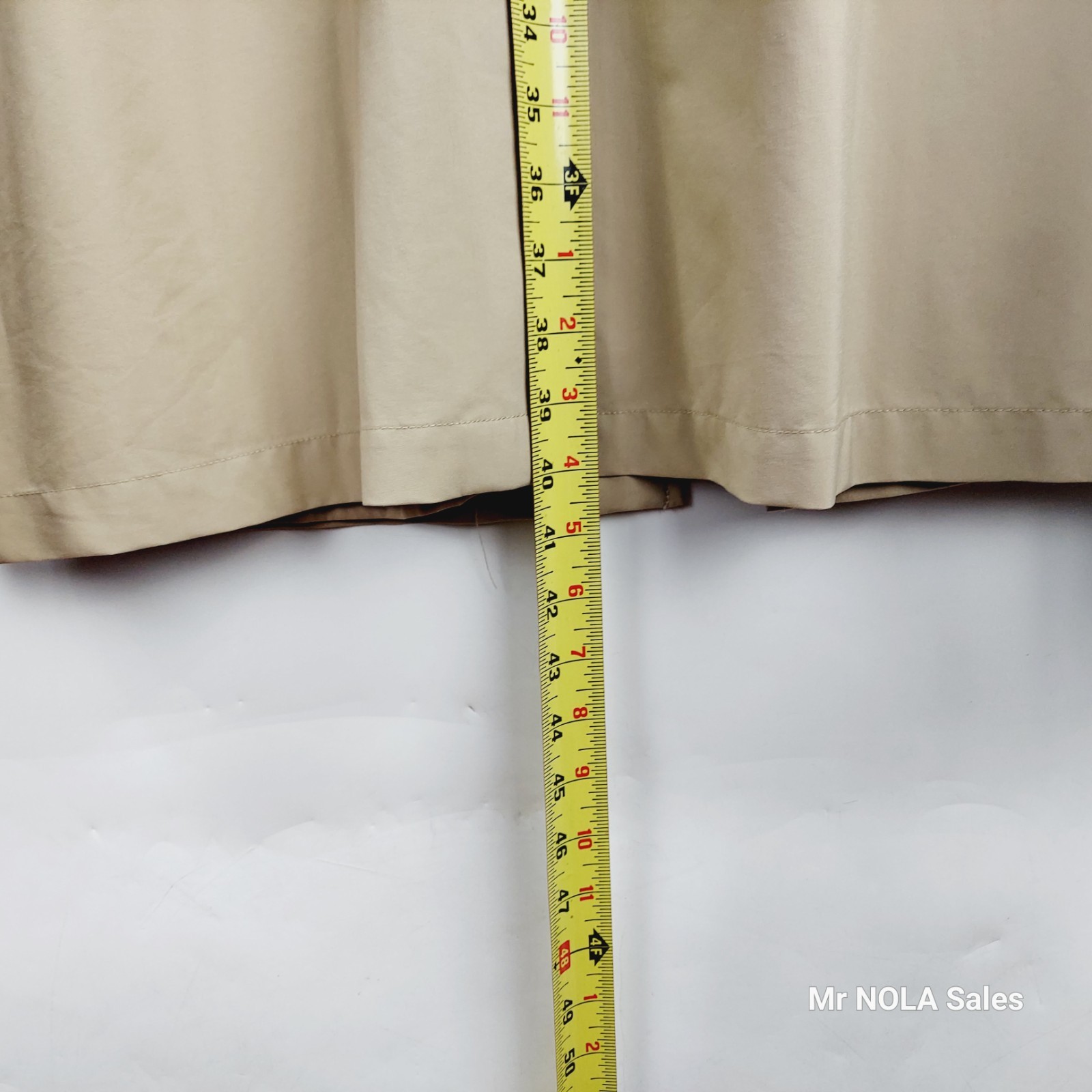 LL Bean Women&rsquo;s Medium Regular Gortex Beige Trench Coat Duster Hidden Buttons