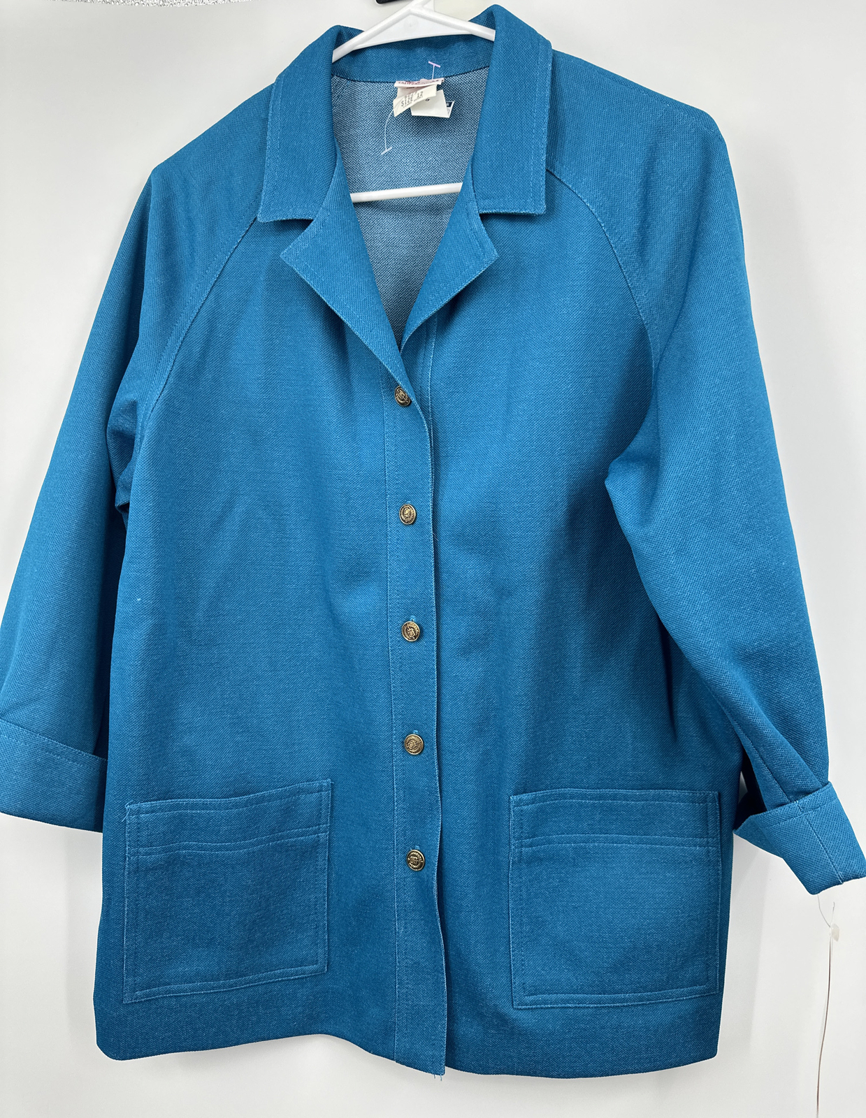 Vintage Graff Californiawear Collared Button Down Shirt Jacket Size 12 USA