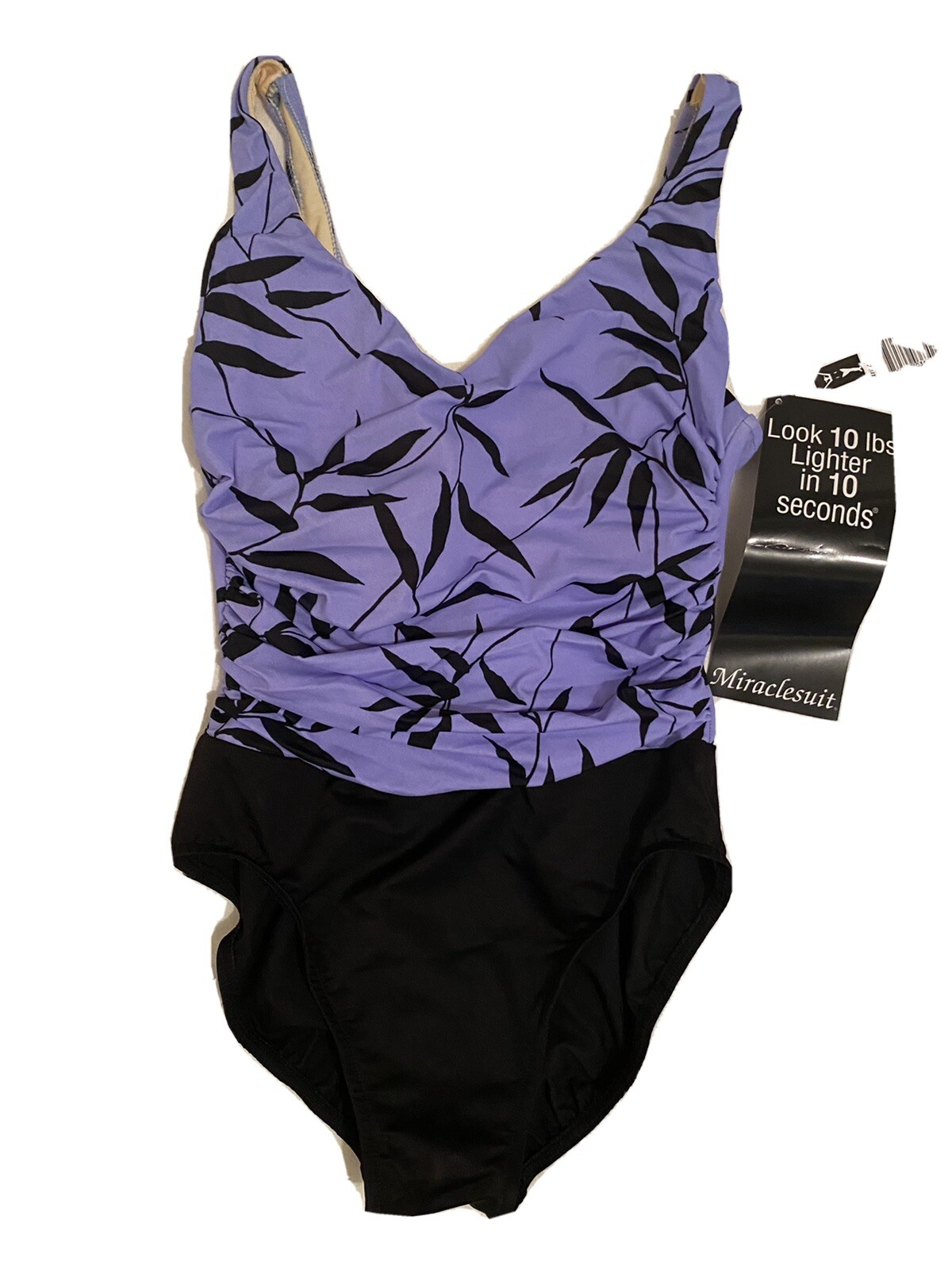 Miraclesuit by Swim Shaper Swimsuit One Piece Floral Sz 10 New With Tags