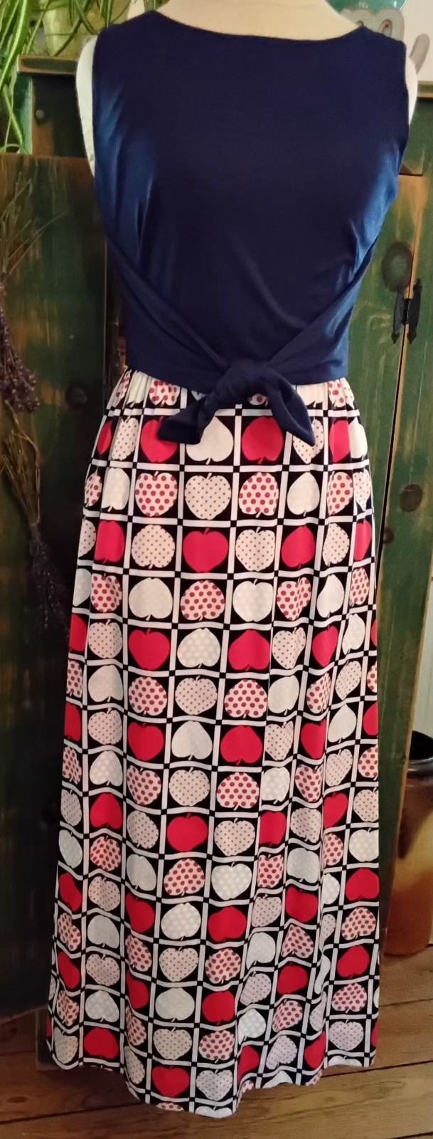 Vtg Tori Richards Honolulu Maxi Dress Sz 12 Excellent Condition