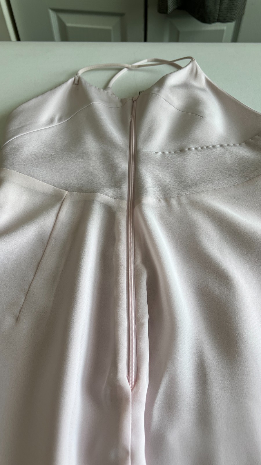 Giorgio Armani Collezioni Vintage Pink/Mauve Spaghetti Strap Cocktail Dress Sz 8