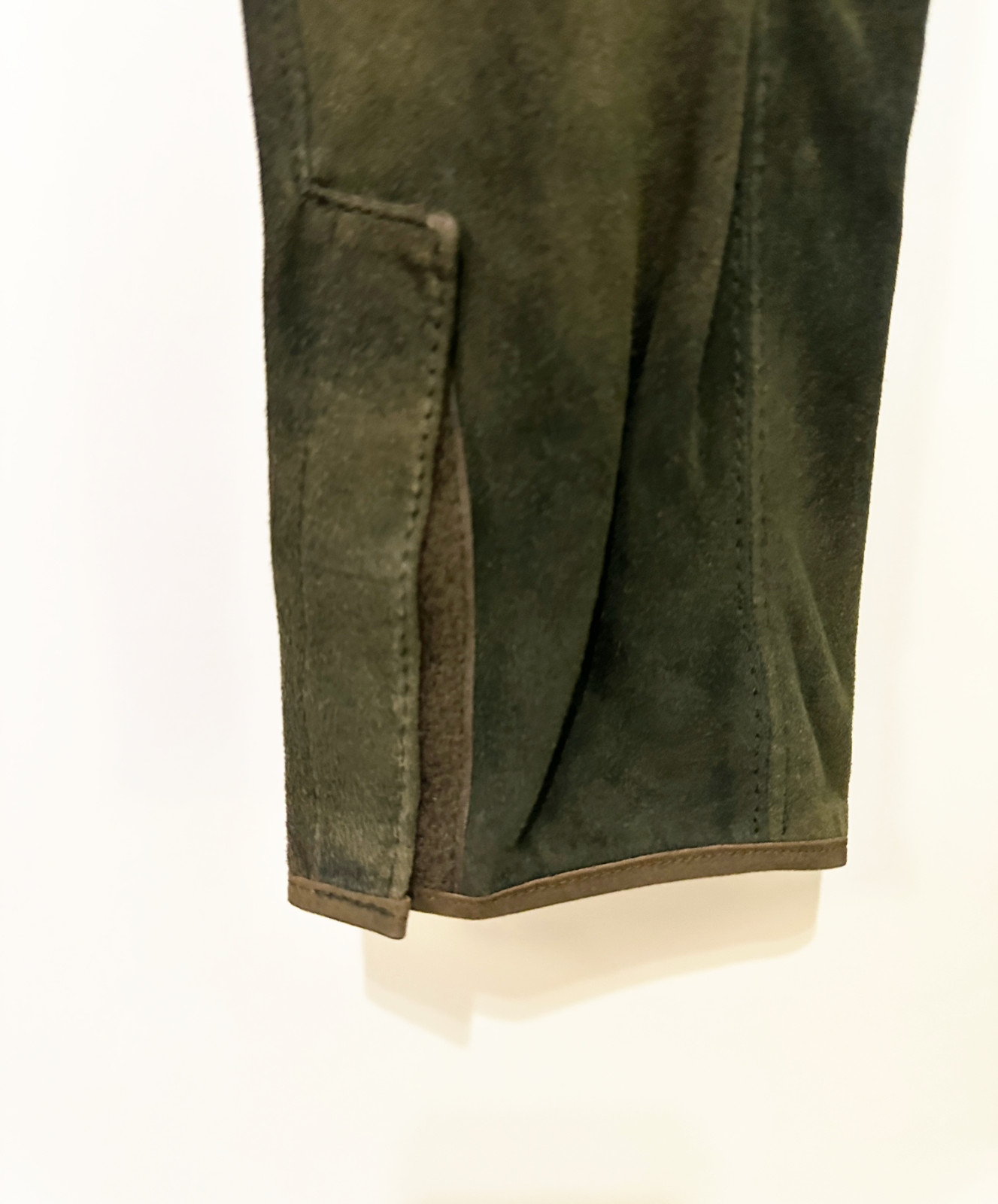 VTG 80s Meindl Exquisite Suede Suit Set Trachten Jacket Jodhpur Pants 36 XS-S