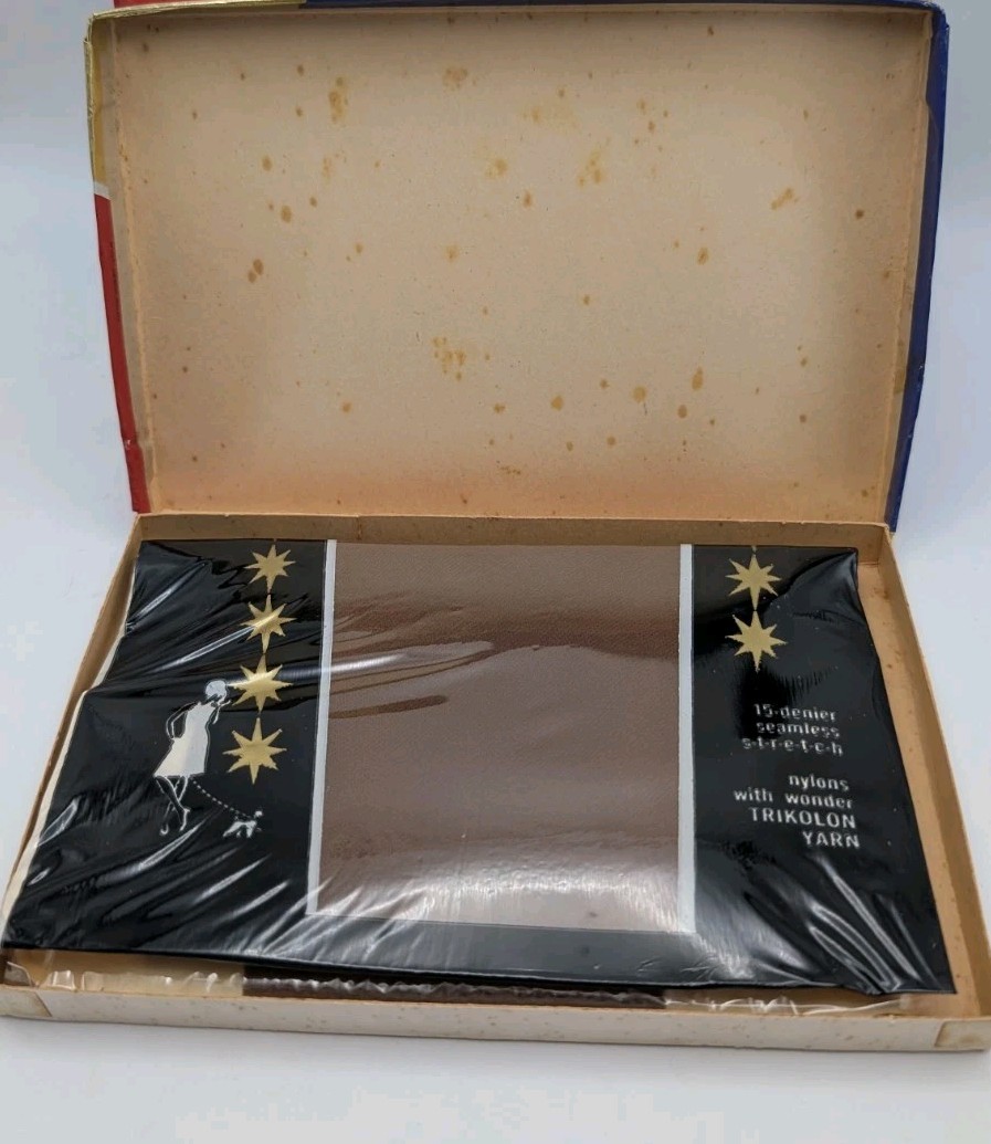 6× Kolotex Clings Super-Lock Tights NOS 15 Denier Café Brazil Vintage Lot