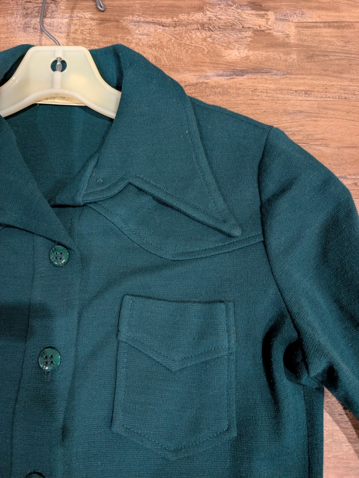 Bronson Of California 70s 80s Womens Small Forest Green Jacket VTG