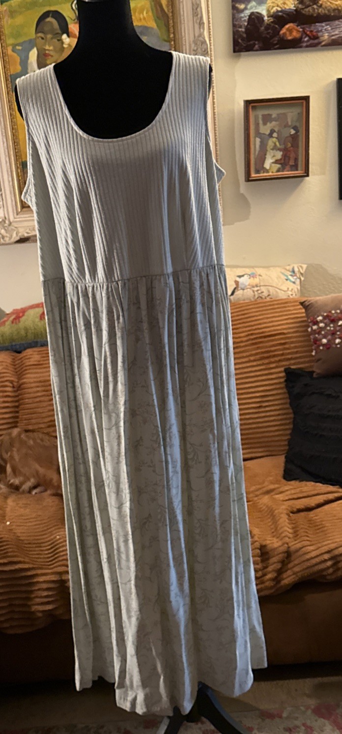 “MORE JAZZ , A Chorus Line Co.”’ Dress Vintage Mint Green Size 16 Comfy Fit