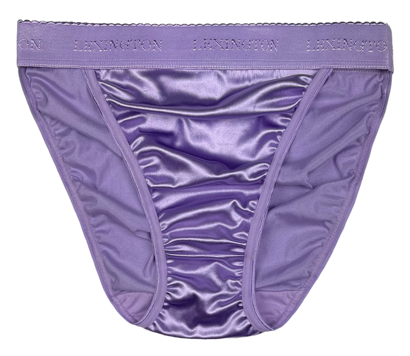 Rio Satin Panty Wide Waistband Lavender L