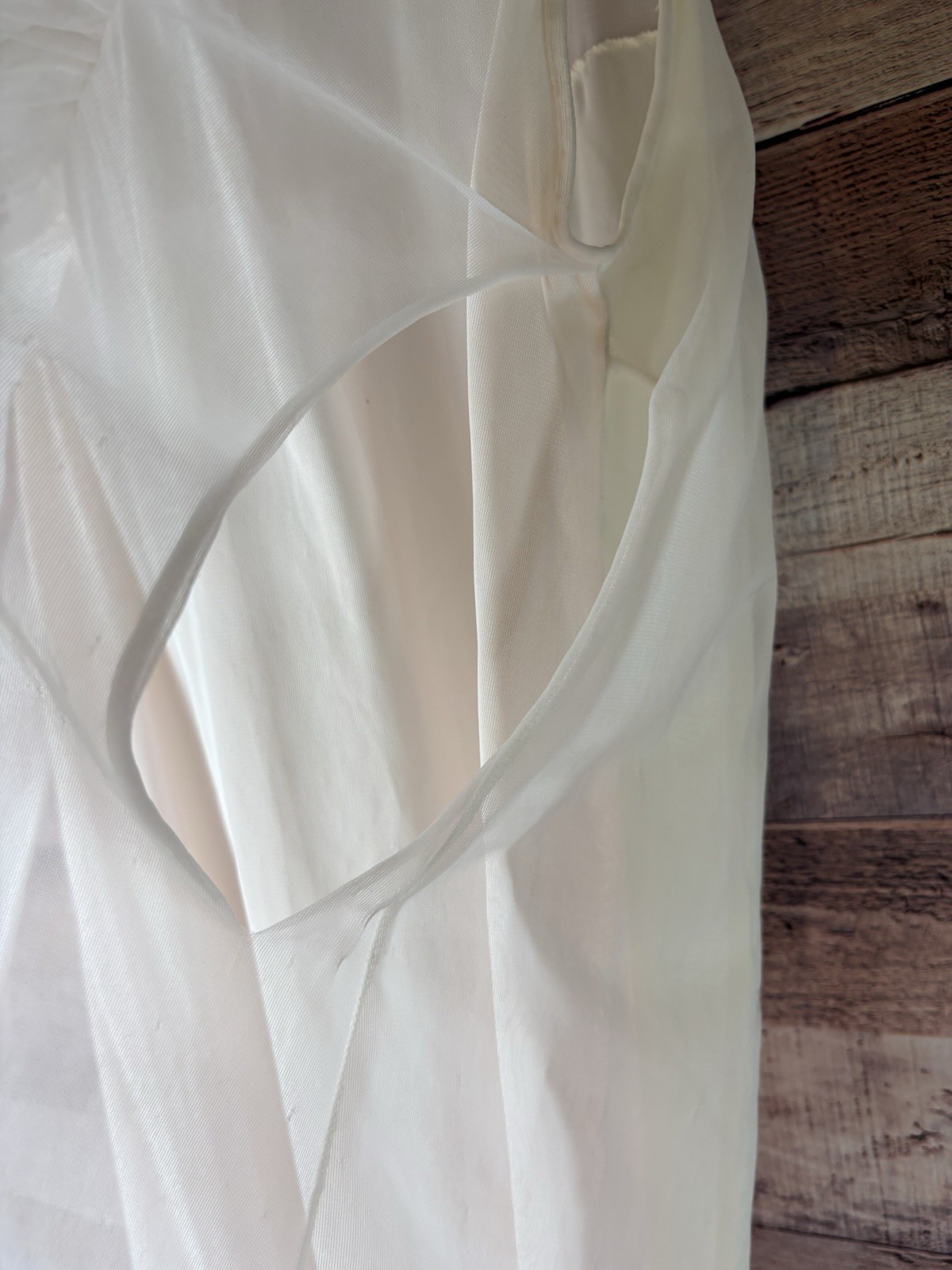 1950-60 Pale Pink Chiffon Babydoll Nightie