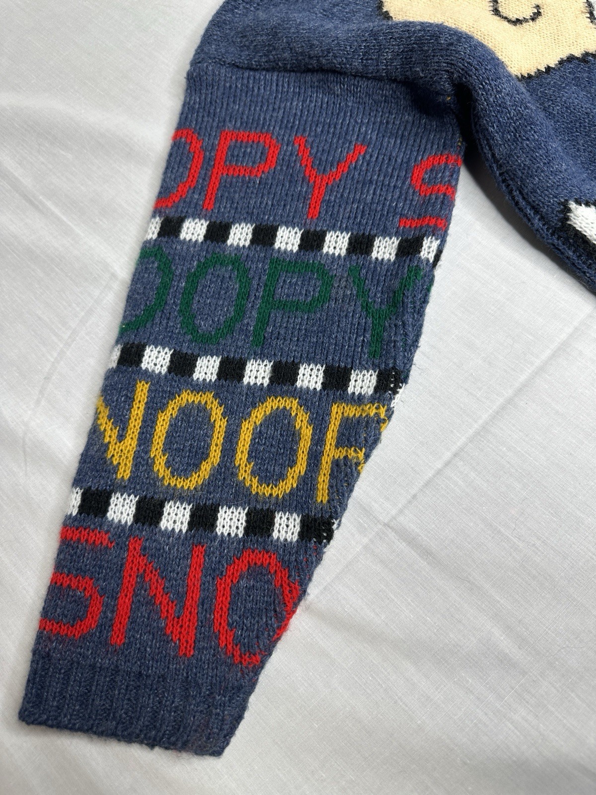 Vintage Snoopy and Friends Made in the U.S.A. Sweater Size M See Description