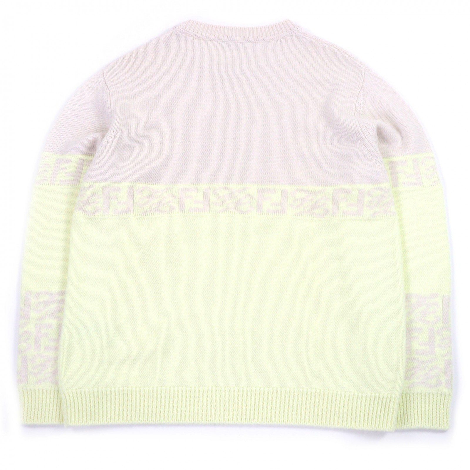 Fendi FF Logo Zucca Pattern Wool Sweater – DUTY FREE