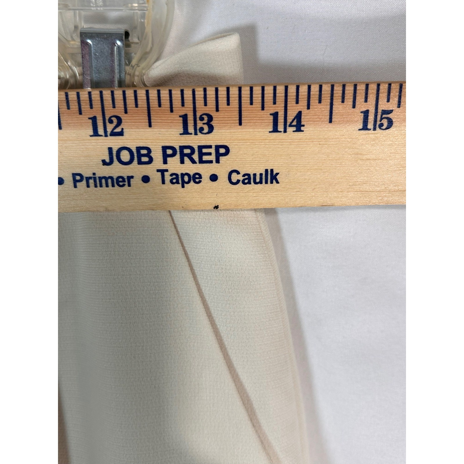 Vintage Cream High Waisted Pleated Front Straight Leg Dress Pants Womens 8P