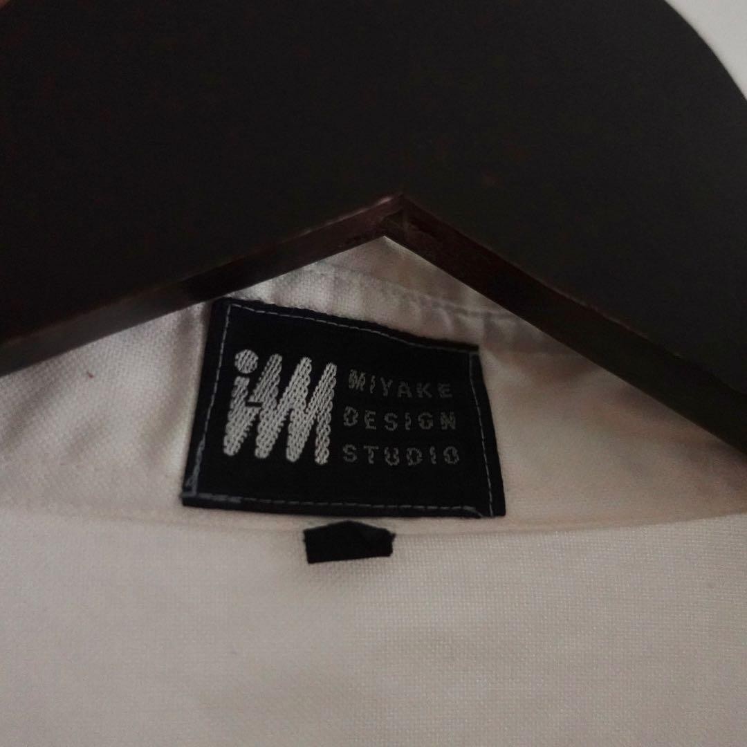 1980s90s Miyake Design Studio Asymmetry Square Cut Shirt
