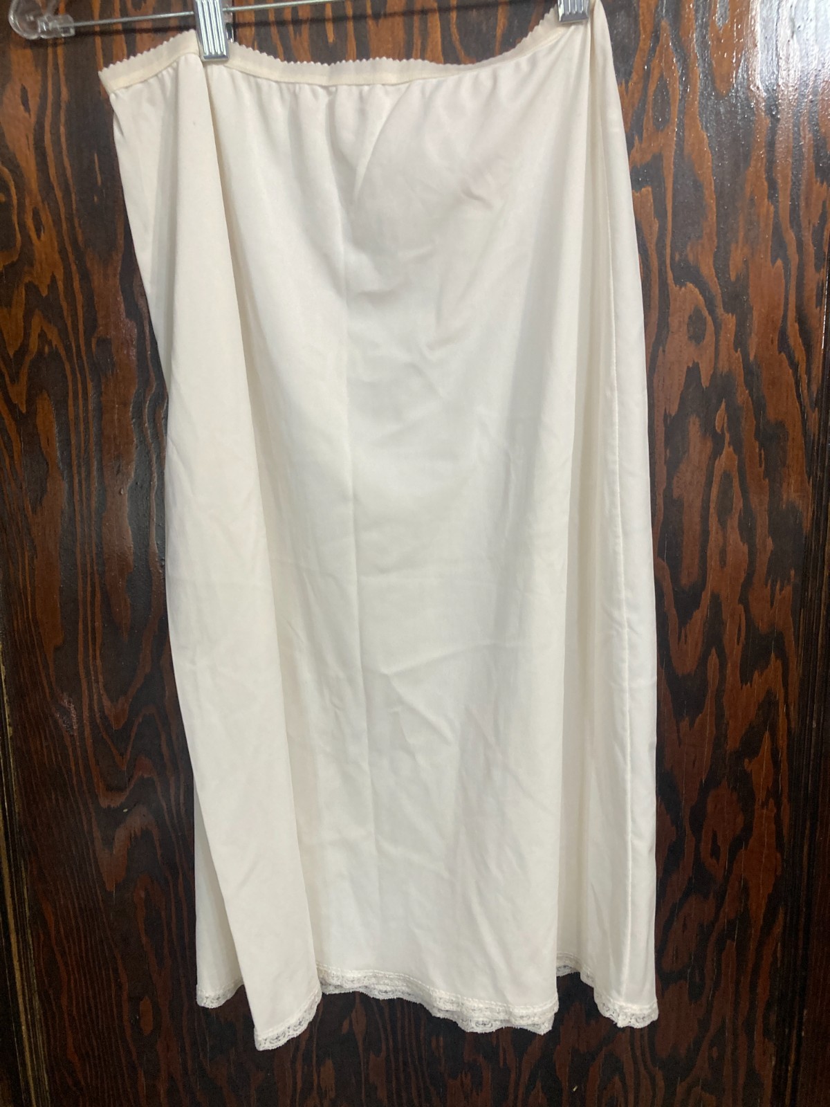 Vintage Half Slip off white Shadowline size Medium nylon Everyday