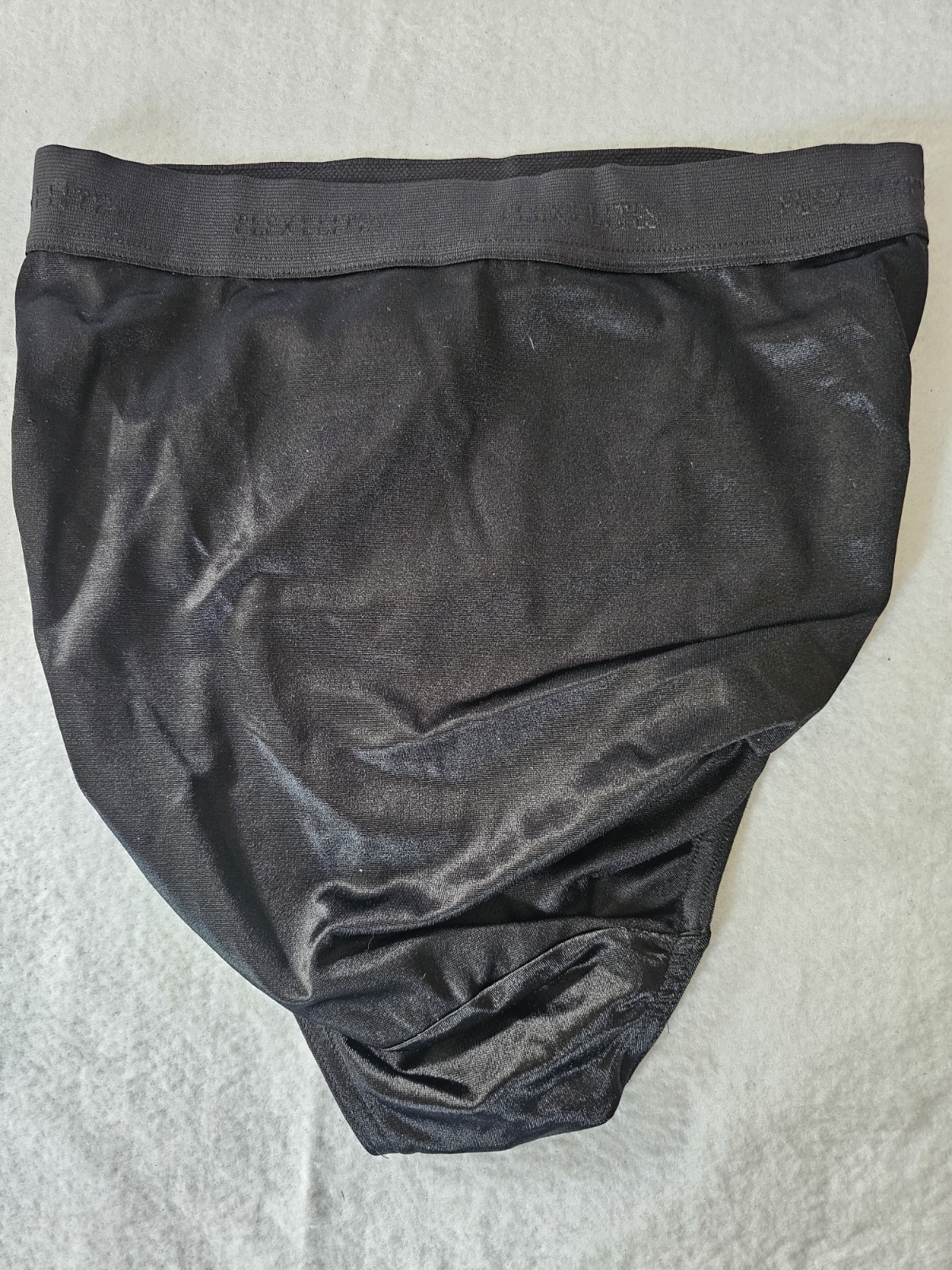 Flexees Flexi Lites Light Control Hi Cut Brief Black Large Style 4844 NWT