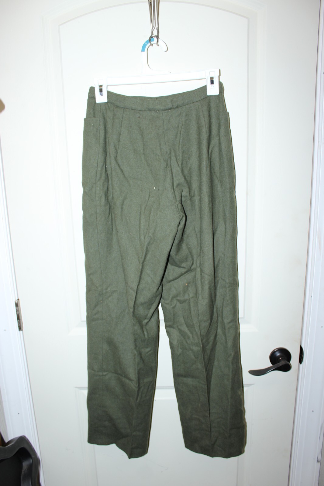 Knockabouts by Pendleton Women&rsquo;s Wool Solid Green Standard Pants (No Size Tag)