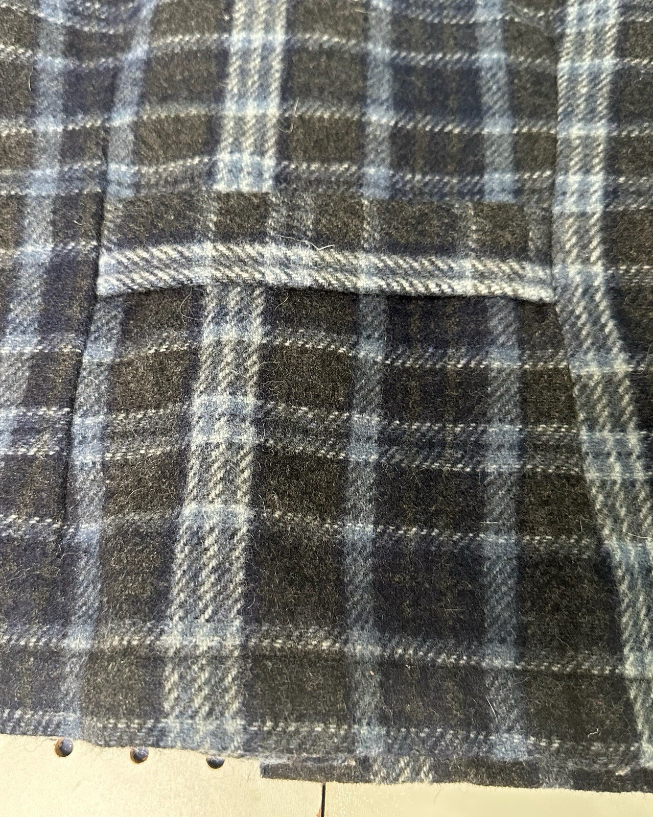 Vintage Wool & Cotton Jacket Size Medium Fashion Bug