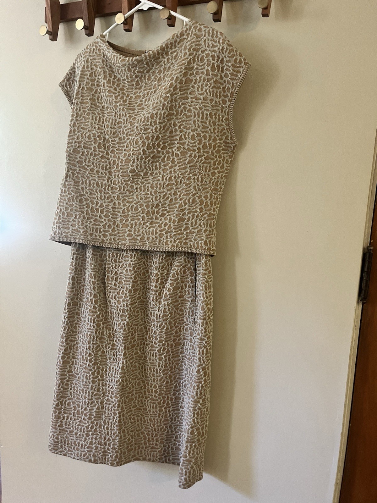 Rare Vintage Hand sewn Shirt/skirt Combo