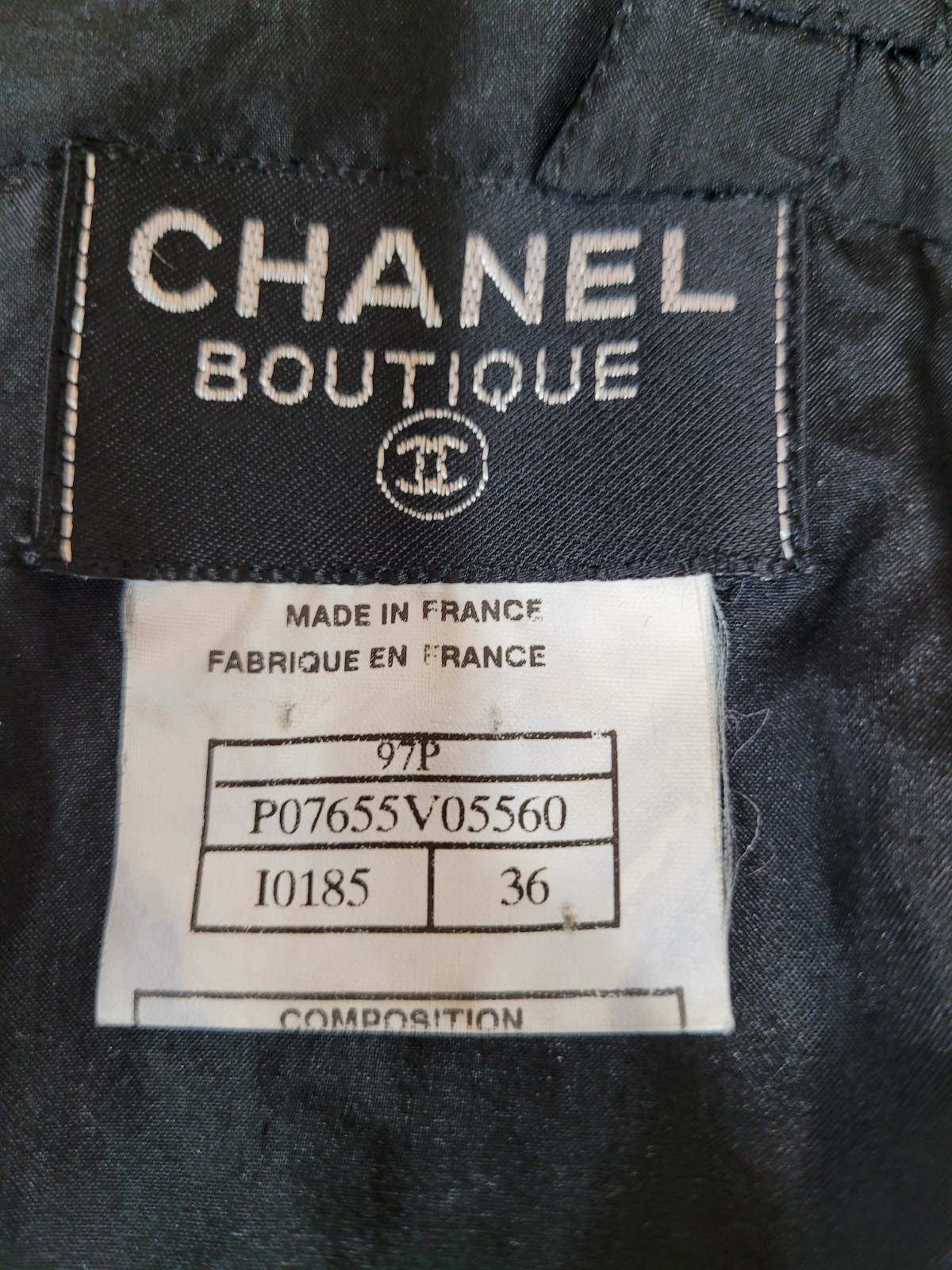 Authenic Vintage Rare 1997 Chanel Polka-dot Dress Sold AS IS
