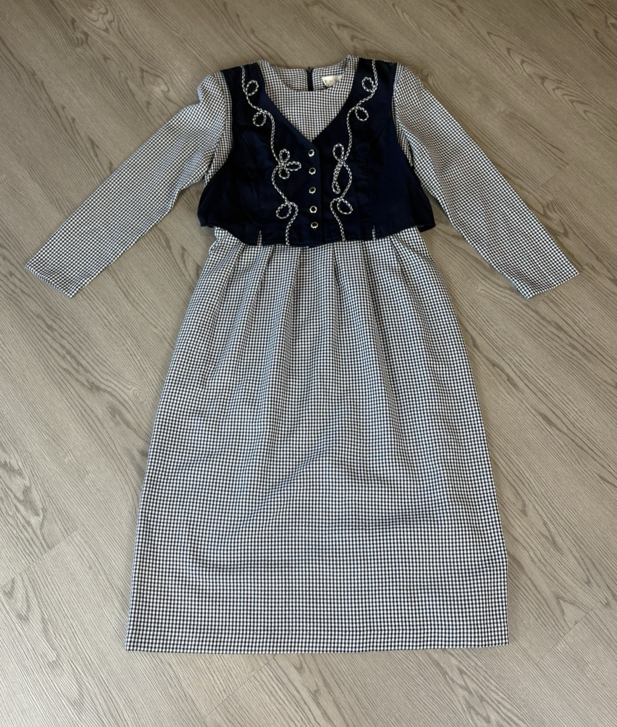 Vintage 1990s Cottage Core Miss Dorby Petites Dress – Size 14P