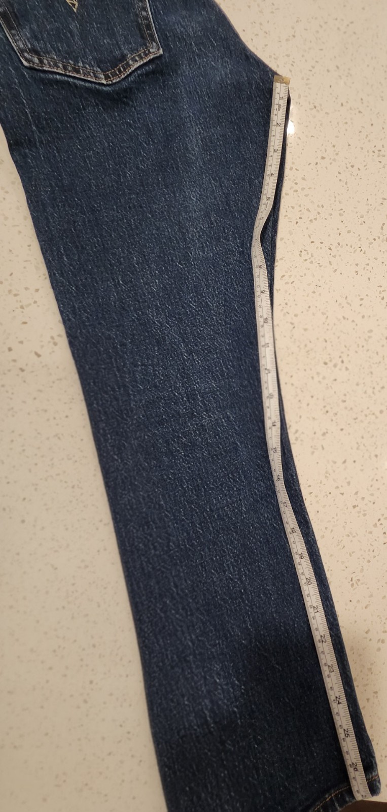 Vtg Style Big E Levi&rsquo;s 501 S Red Label Skinny Button Fly Embroidered SZ 26/28!