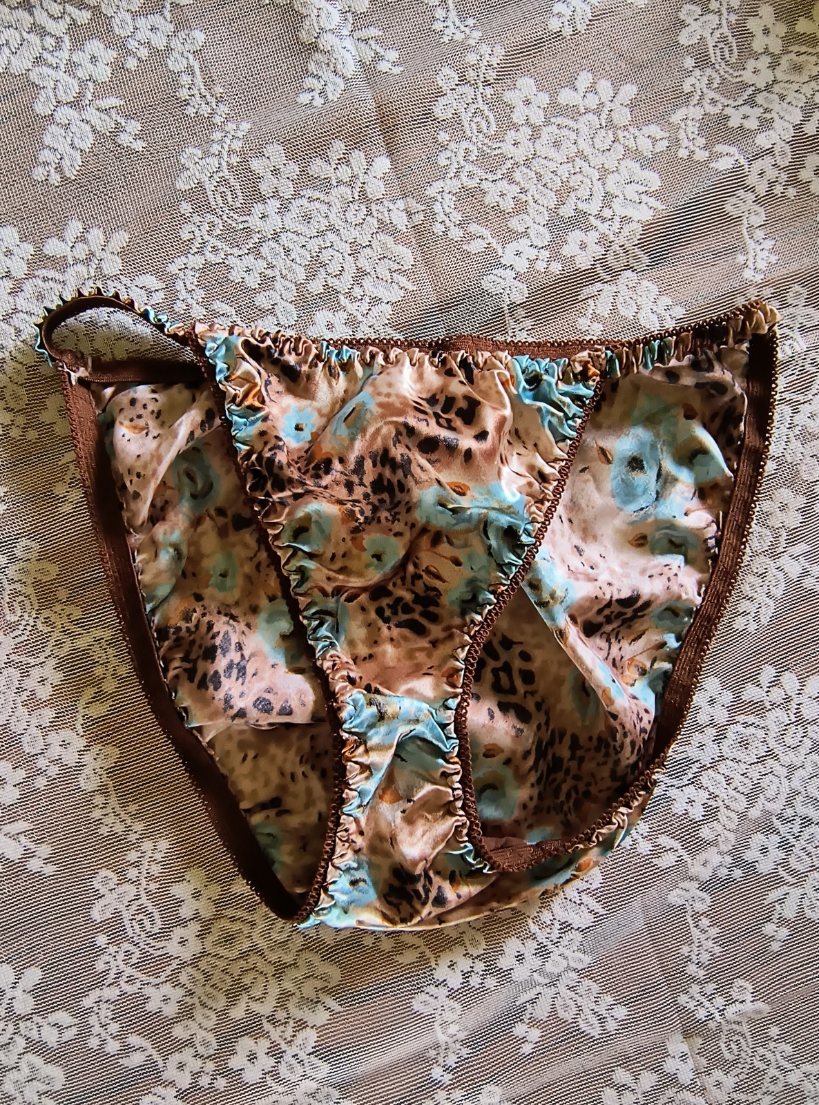 Sexy Satin Panty Silky String Bikini Panties