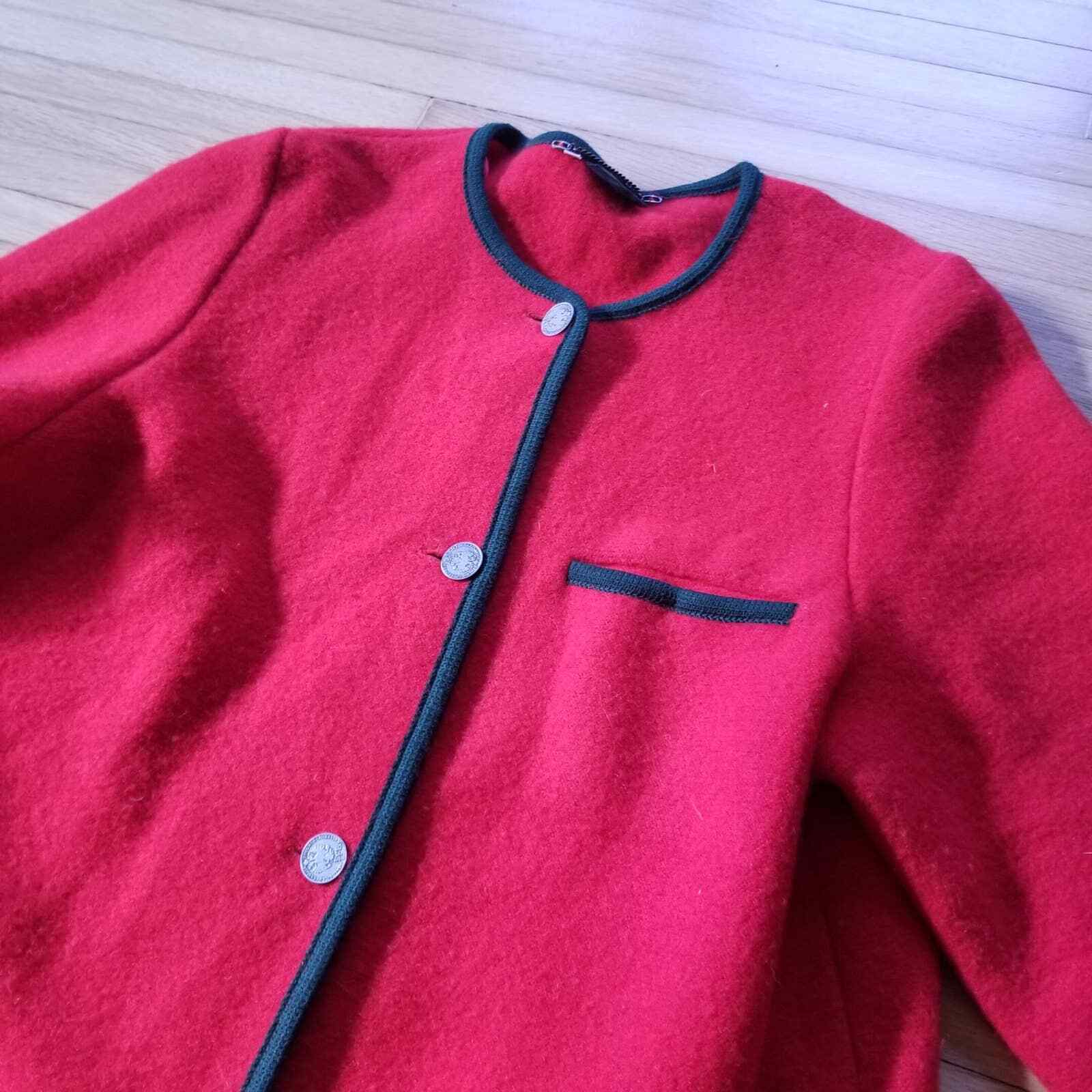 Vintage Austrian Wool Cardigan Sweater / Men&rsquo;s M to L / Women&rsquo;s XL / Nordic