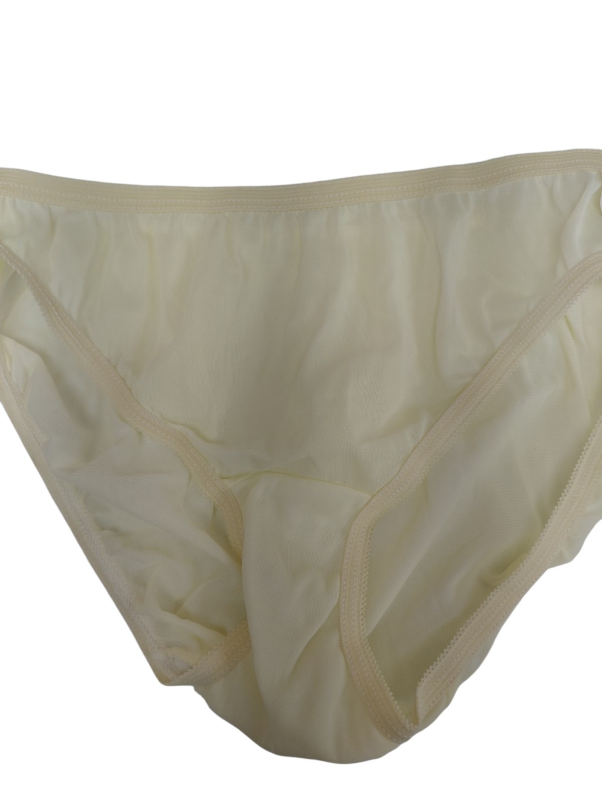 Vintage Tender Touch Yellow Panty Size 6