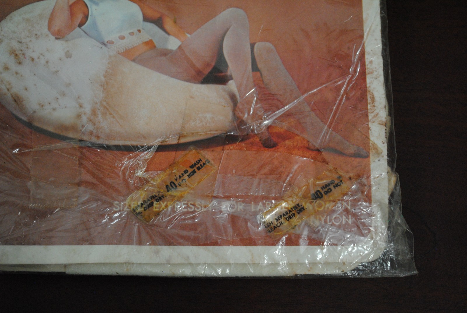 Vintage Extra Width White Panty Hose Plus Size 2X 1960s-70s Sealed NOS