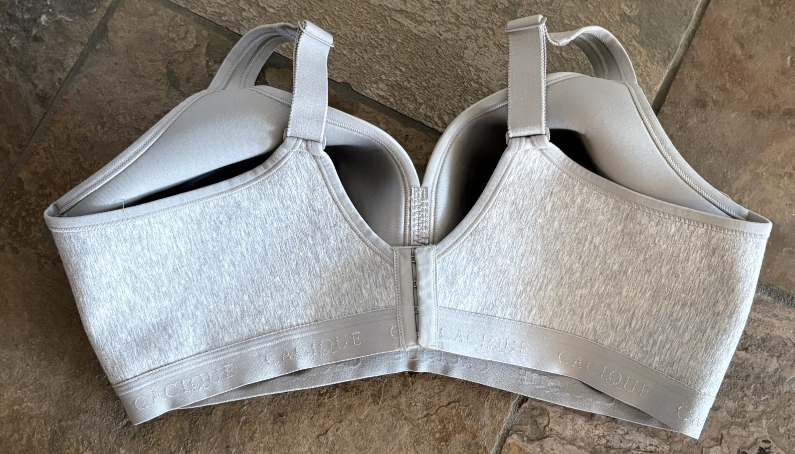 CACIQUE 44DD Dove Gray Formed Lightly Lined No Wire Bra #1118914