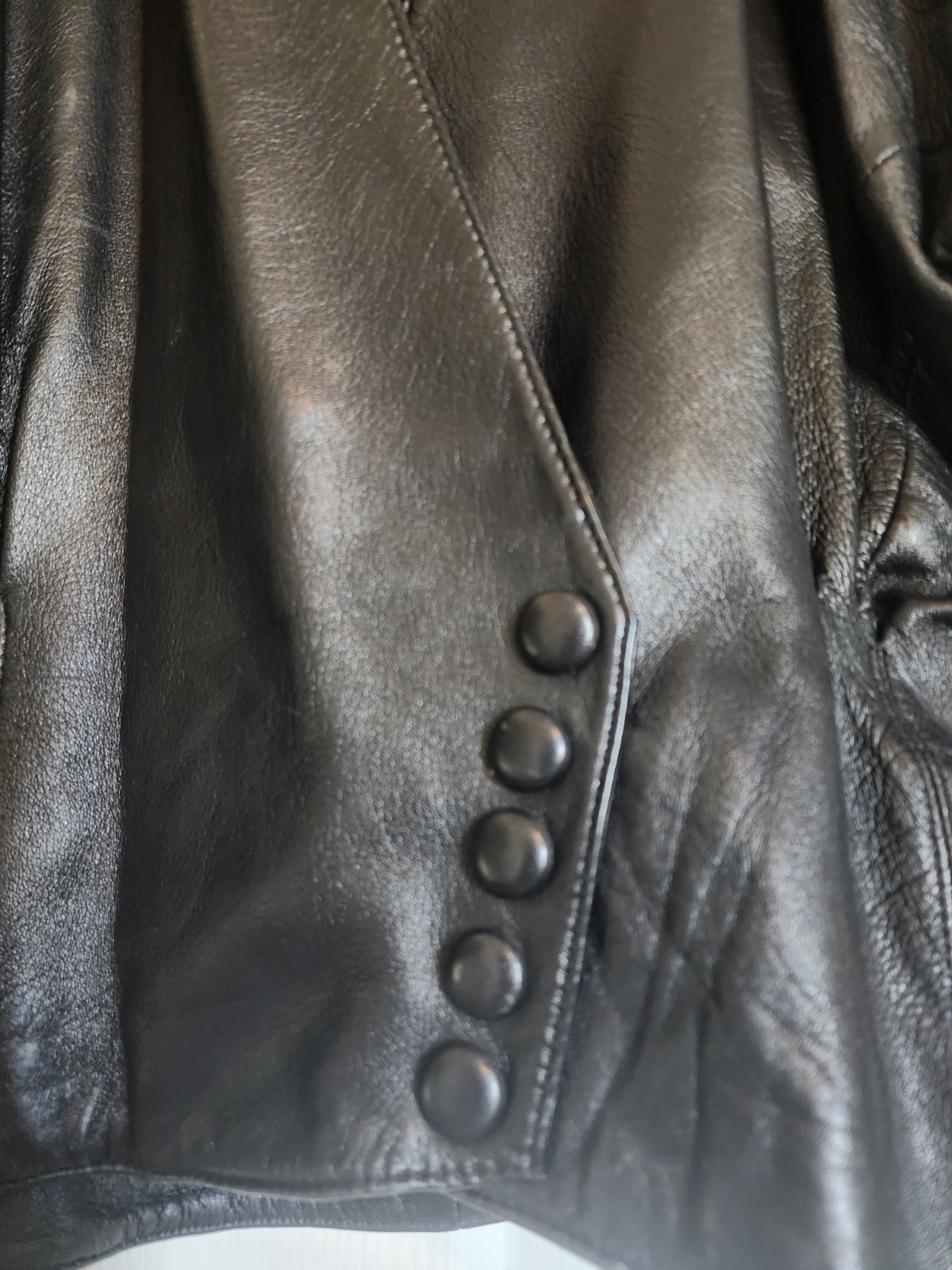VTG 🔥Wilsons 100% Leather Jacket – 90&rsquo;s Retro Moto Y2K Grunge streetwear Biker
