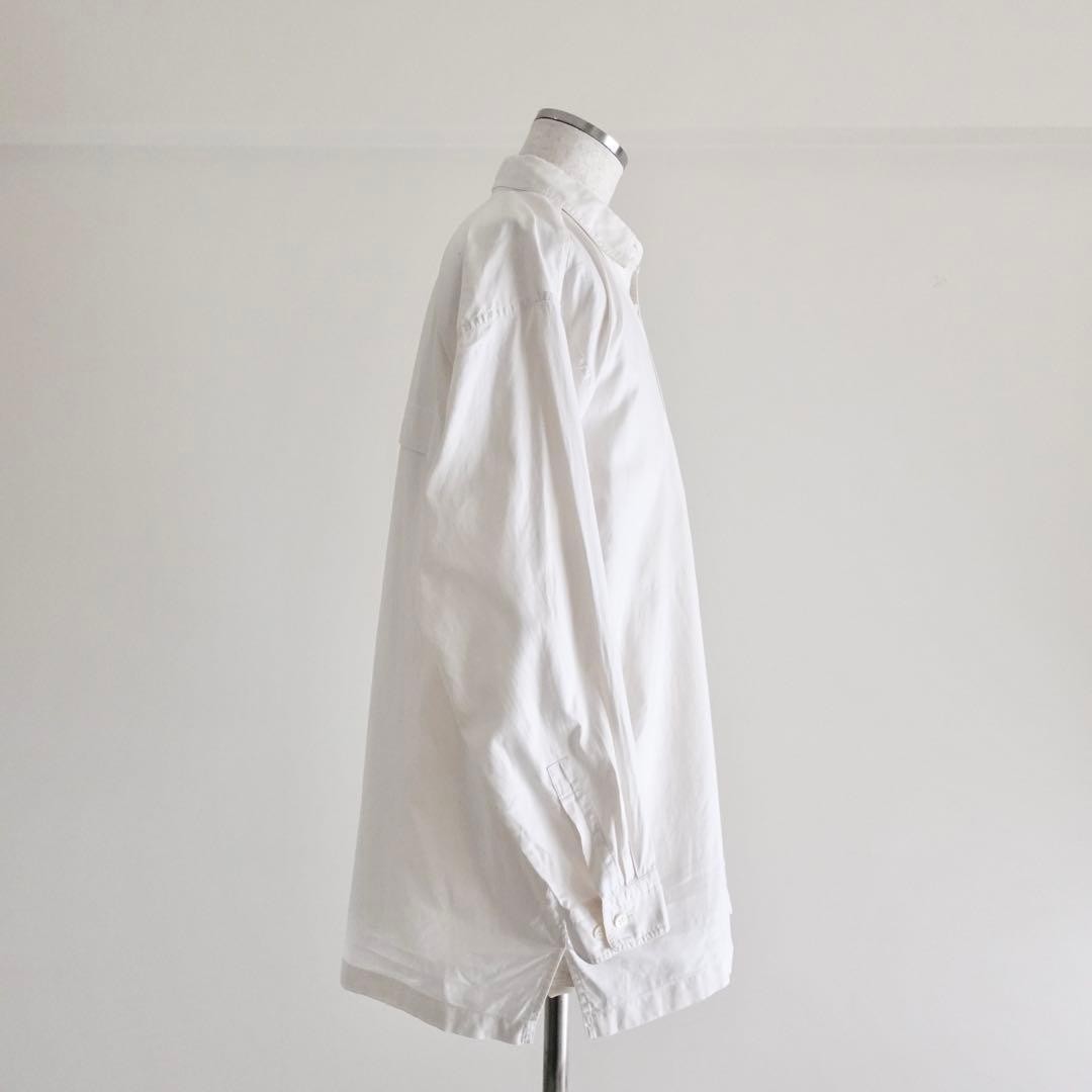 1980s90s Miyake Design Studio Asymmetry Square Cut Shirt