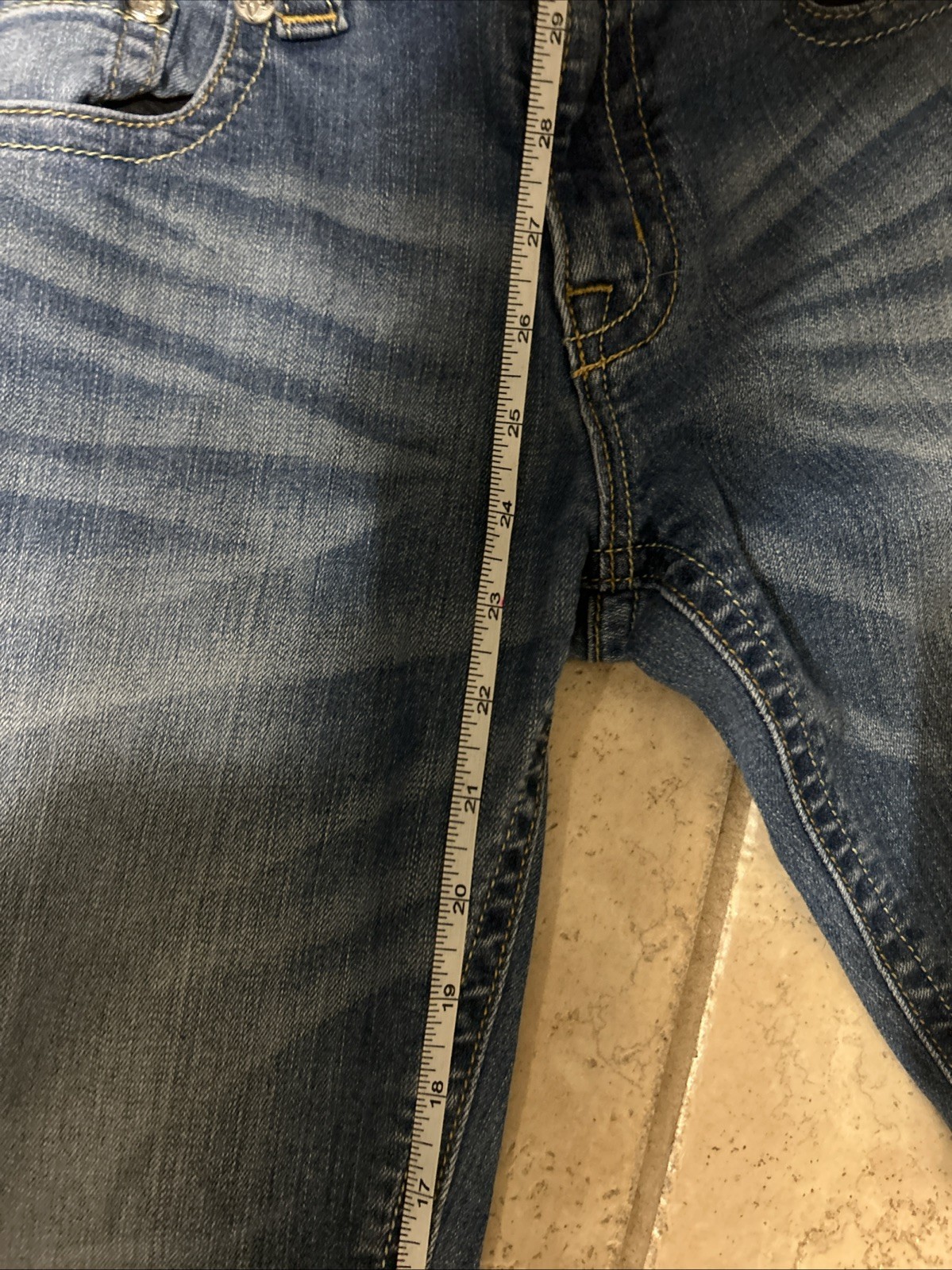 Miss Me Jeans Used Missing A Button On Back See Photos Size 25 Waste ￼