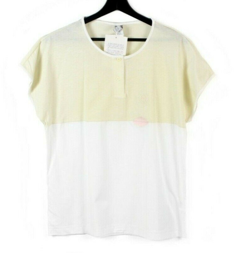 NOS 70s vintage SERGIO TACCHINI t-shirt tshirt tennis DS OG women&rsquo;s