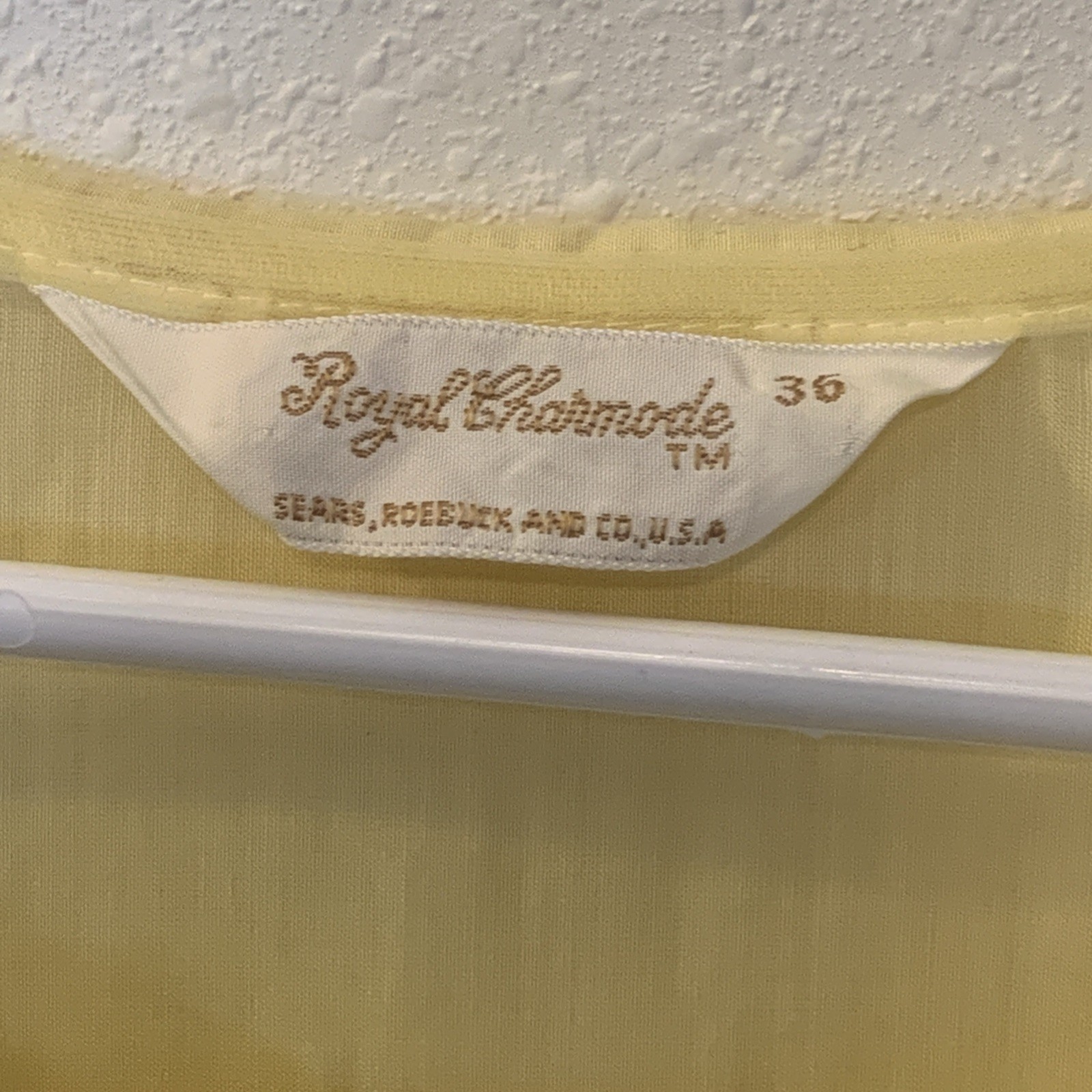 Royal Charmode Sears Roebuck Nightgown (Nightie) & Robe Set 36&Prime; (bust) – #G