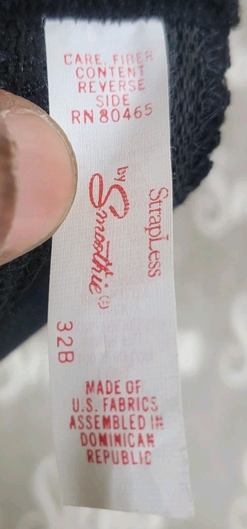 Vintage Smoothie Strapless Bra 32B