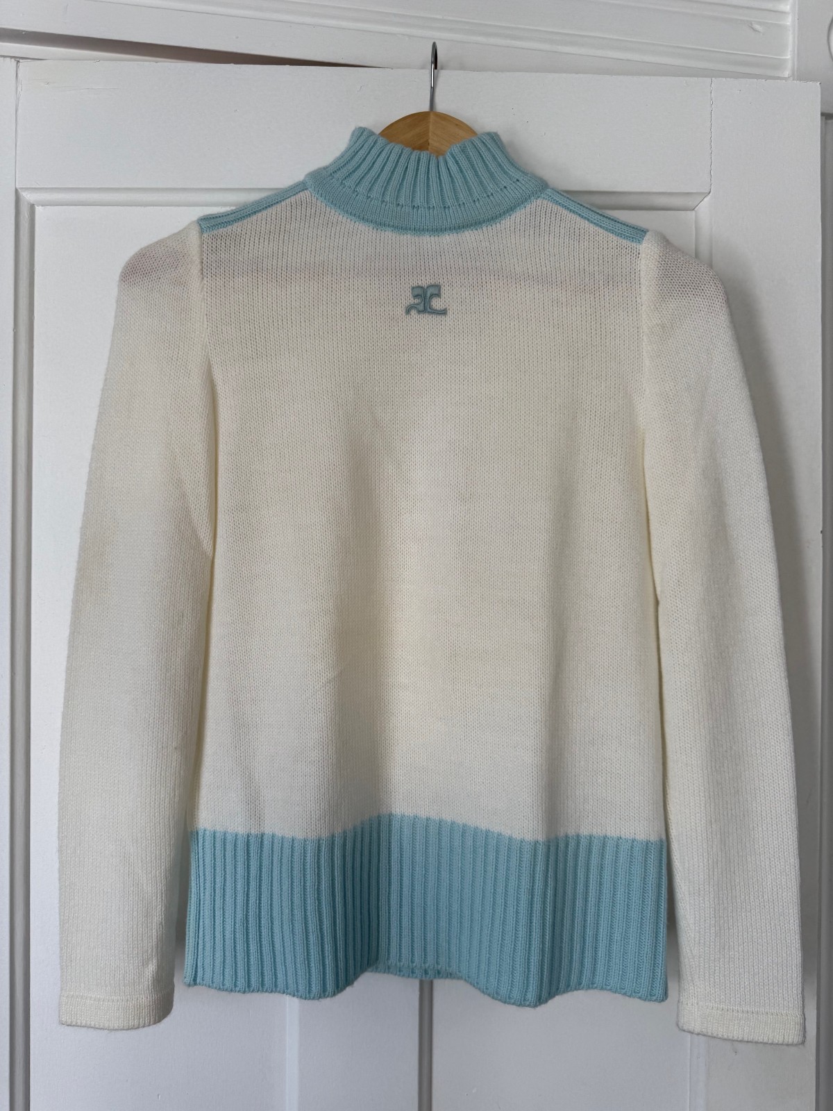 Vintage Courreges 1960&rsquo;s / 1970&rsquo;s Space Age Sweater Size B