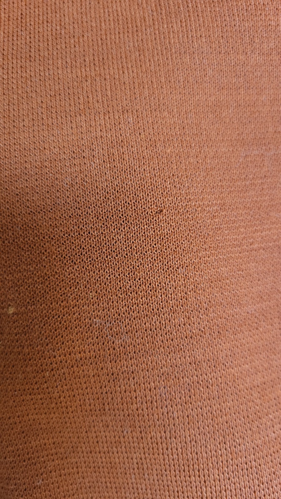 Vintage 1960/70s ALAMOR Rust Orange Double Knit Dress + Vest – Size S