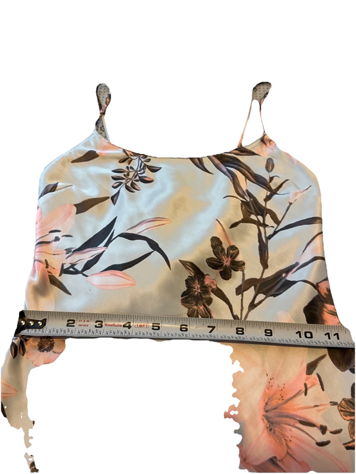 VICTORIA&rsquo;s SECRET Nightgown Short Slip Gown Tropical Flowers Detail EUC Size XS