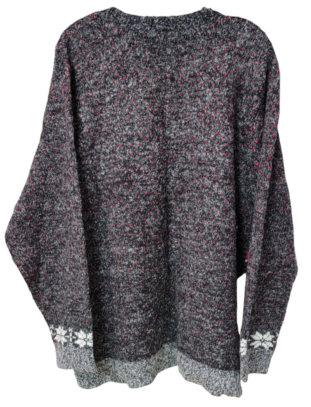 Vintage RUSS LIZ CLAIBORNE Woman&rsquo;s HOLIDAY REINDEER Sweater SIZE 26W-28W