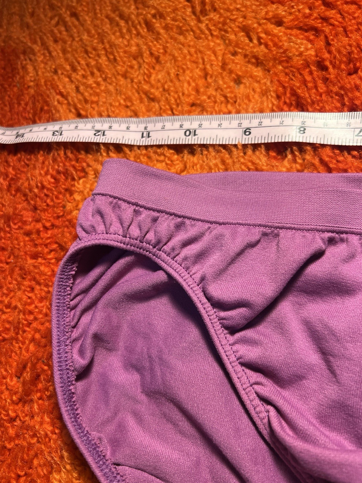 Vtg Y2K Victoria’s Secret Body By Victoria Hiphugger Nylon Panties M 2001 Purple