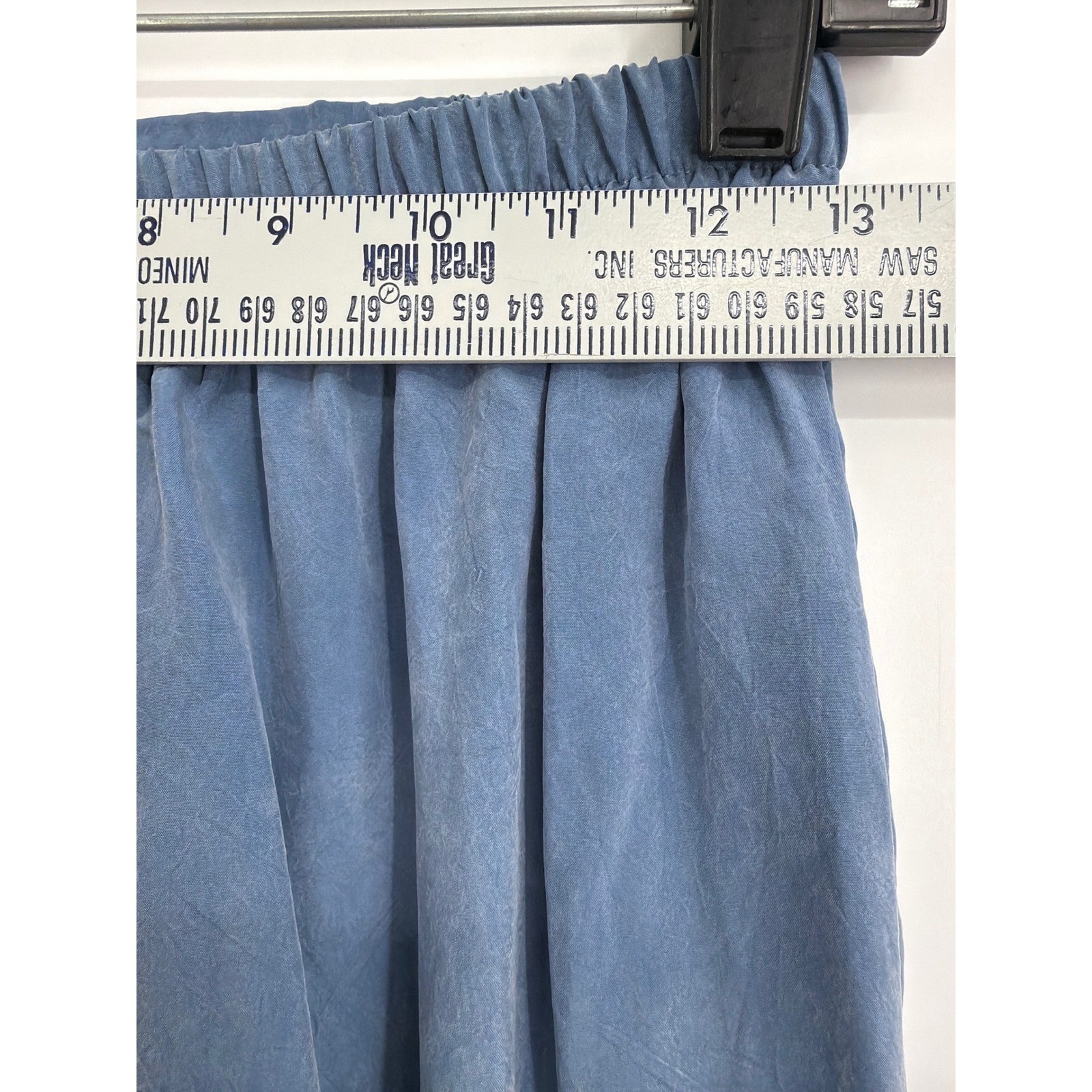 Jeffrey & Dara Petite Blue 2 Piece Set Jacket Pants Rayon Size 4 Vintage