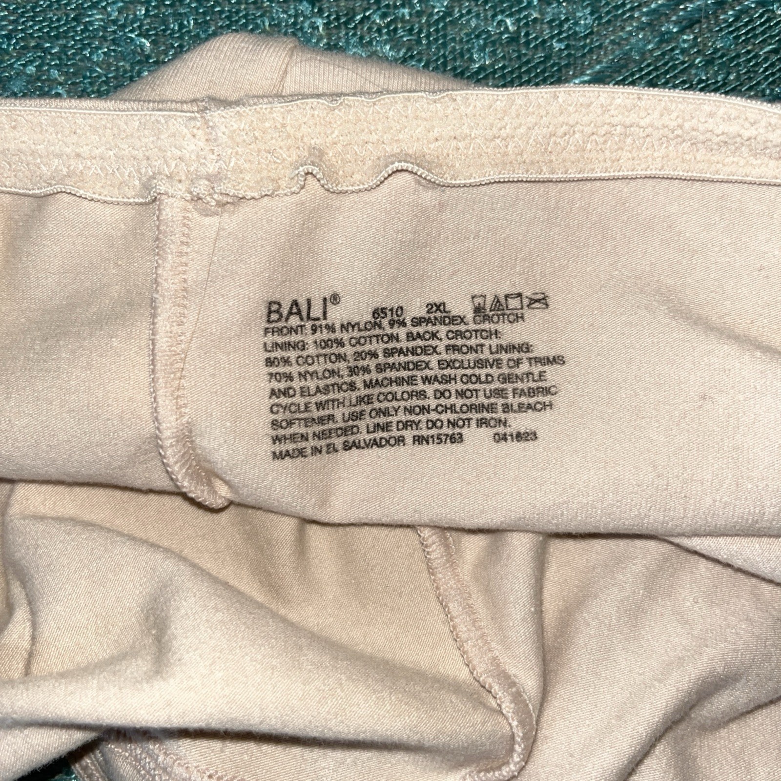 3 Vtg Shapewear Flexees Bali Plus Size 2XL Panties Shaper Briefs Second Skin