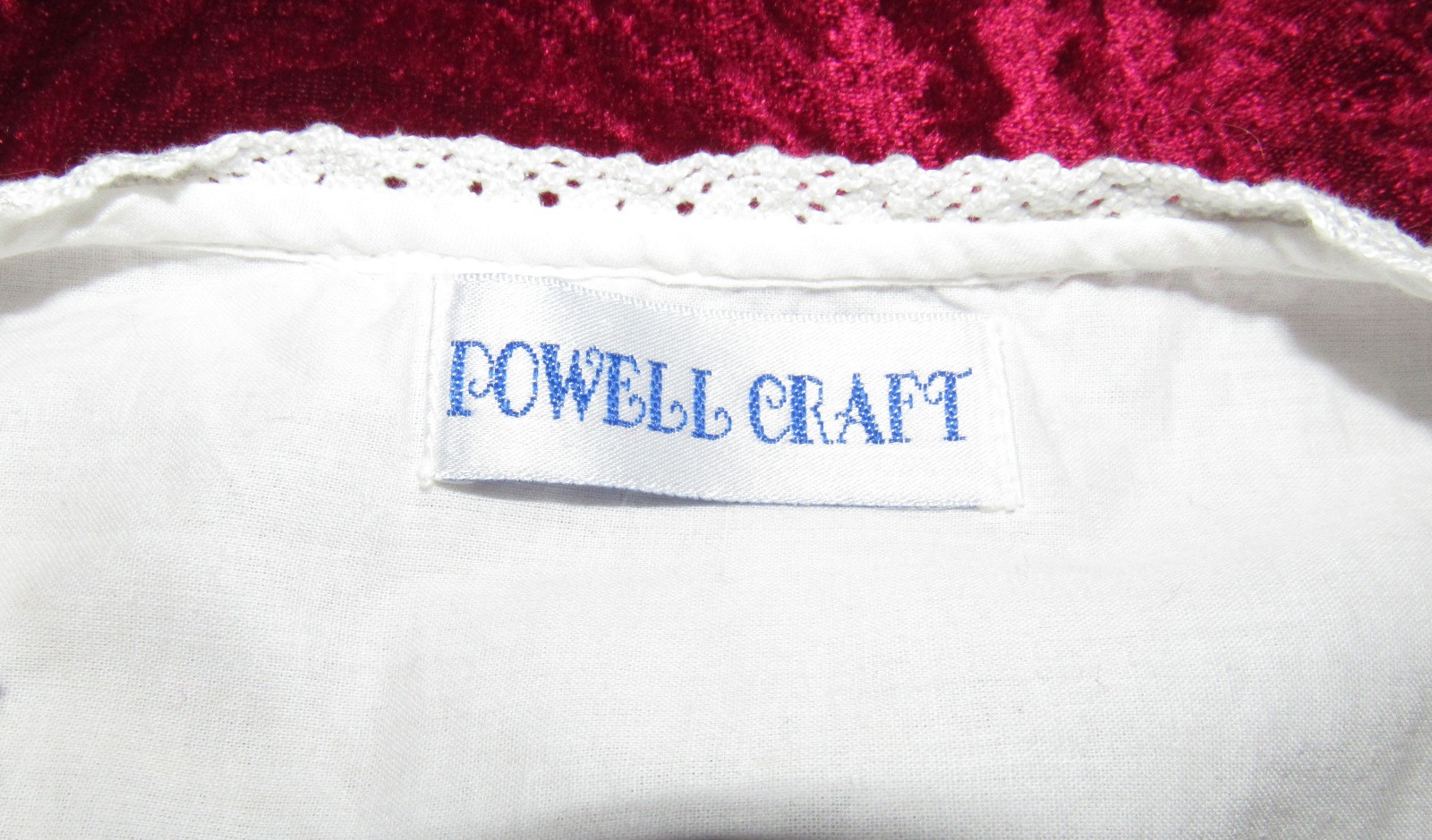 Powell Craft Nightdress nightgown tiny pearls 100% Cotton One Size Bust to 44&Prime;