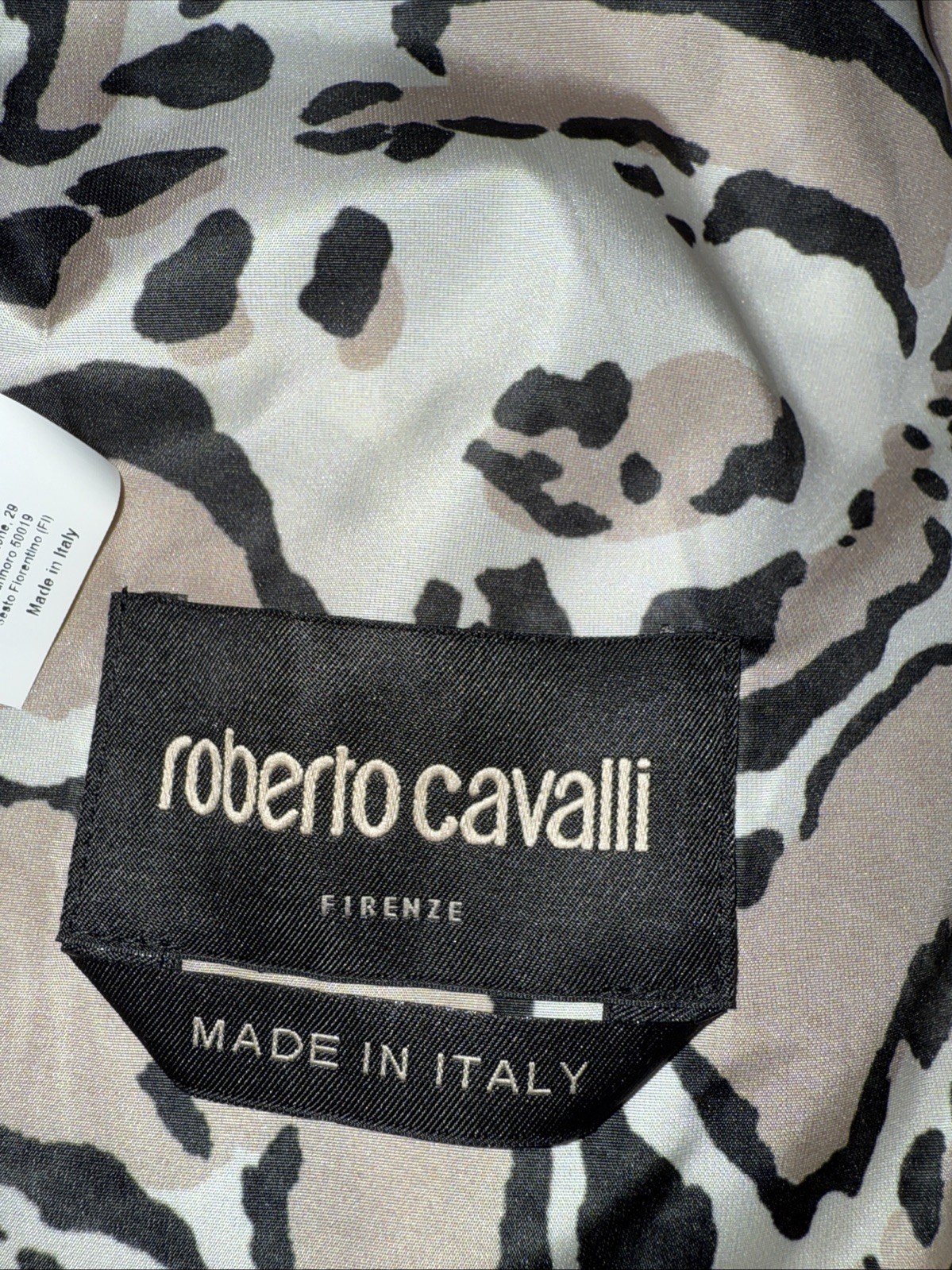 Roberto Cavalli Light Blouson Men&rsquo;s Jacket Size 52 (XL) NWT