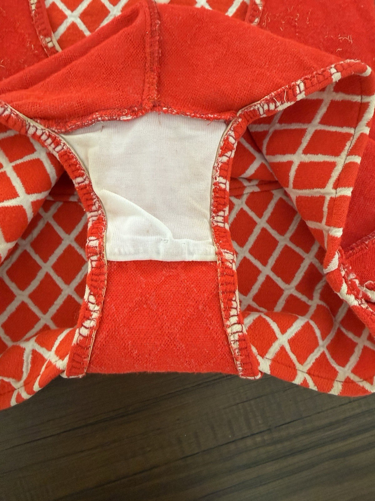 Vintage Bathing Suit – Red and White – Adorable!