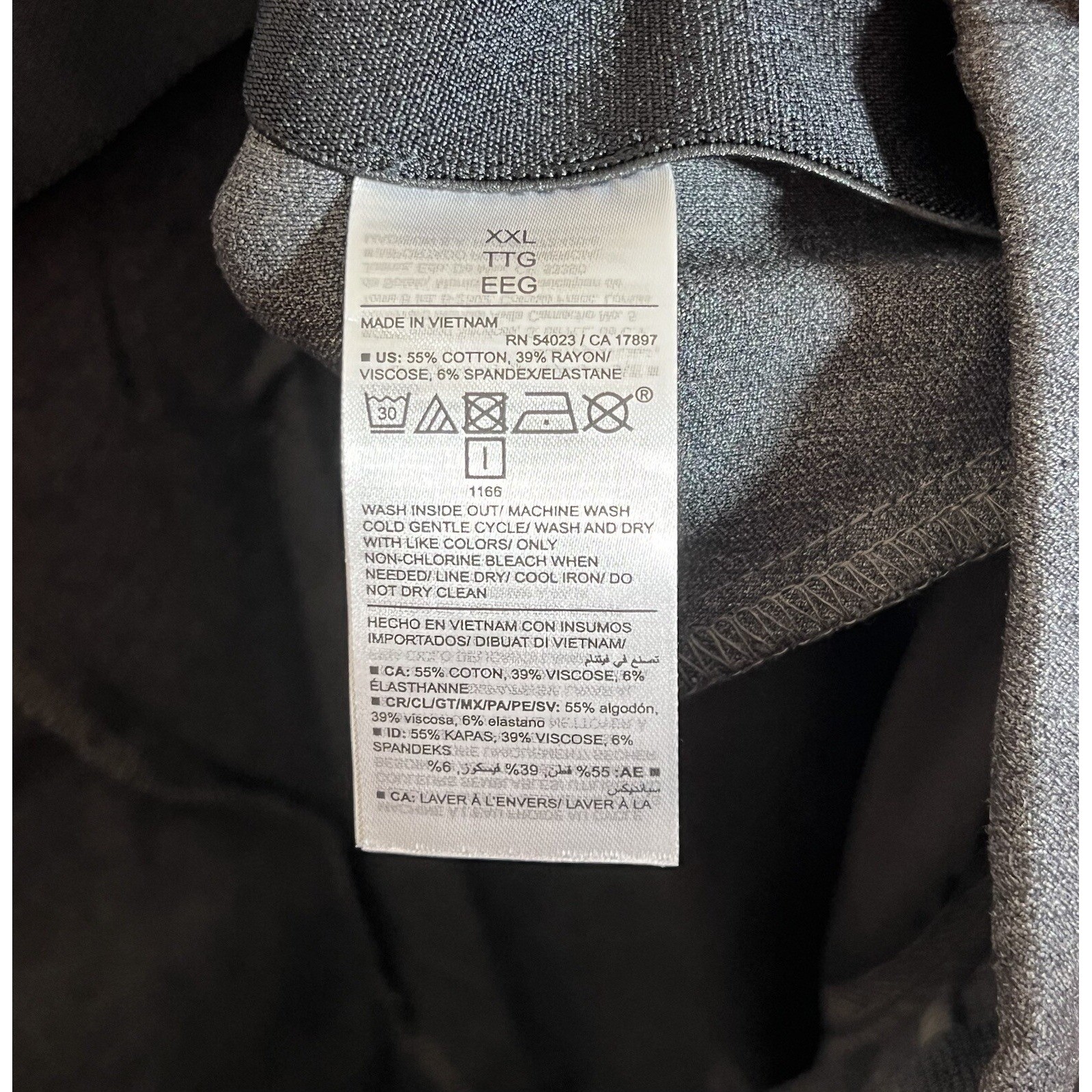 Old Navy High RisePull On Pants Womens Sz XXL Gray Stretch Ankle Zip Pockets New