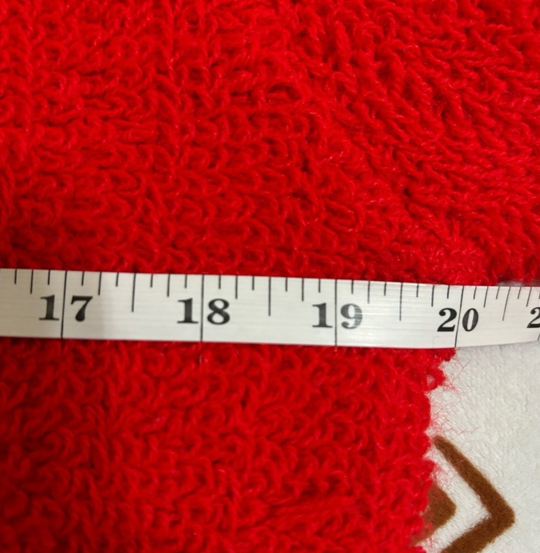 Vintage 60s Womens Sweater Red Sz 4 Gaylana Styled by Peter Freund Milliken Yarn
