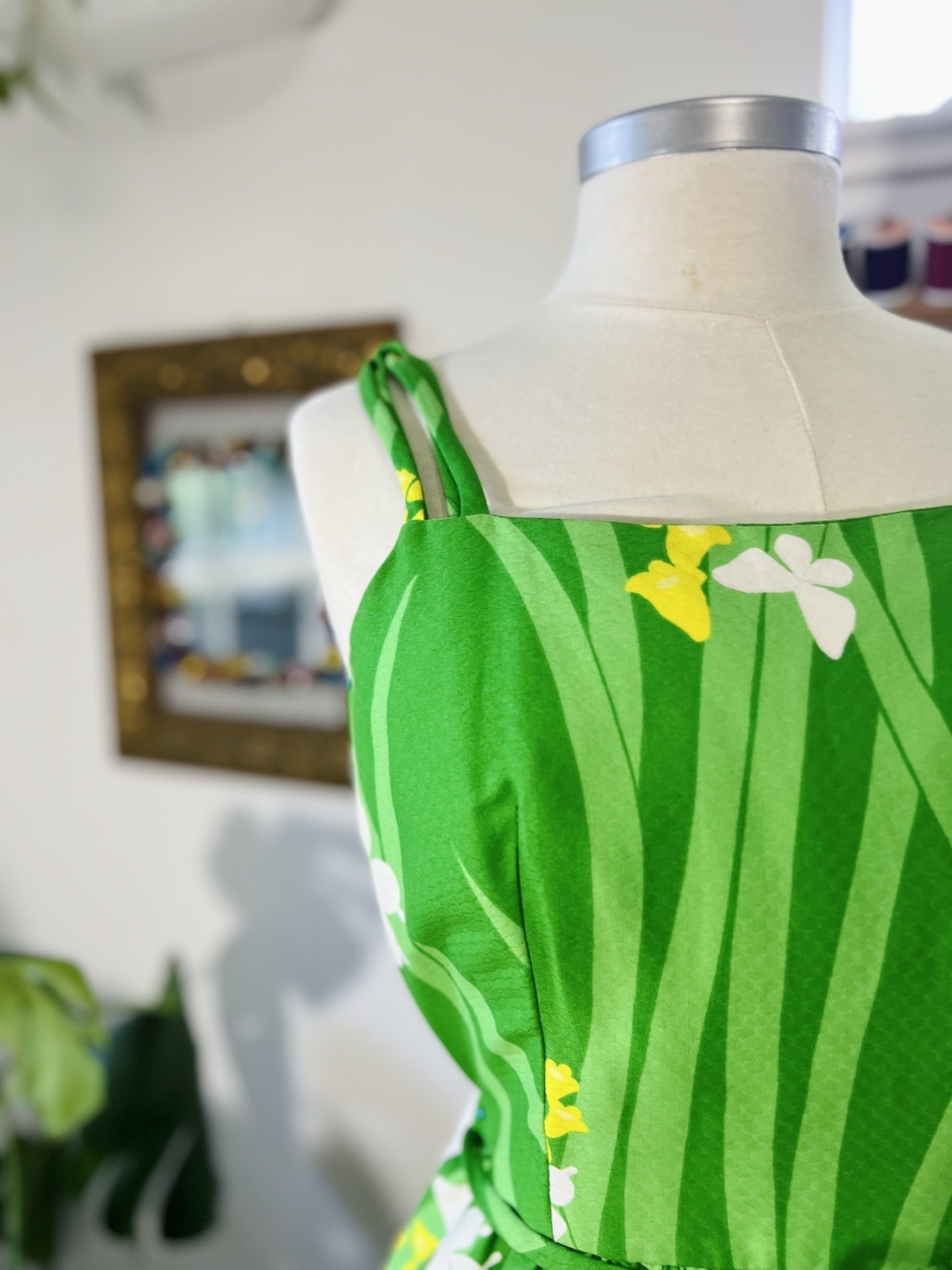 Original Malia Honolulu (1970s), 100% cotton Vintage Hawaiian Dress