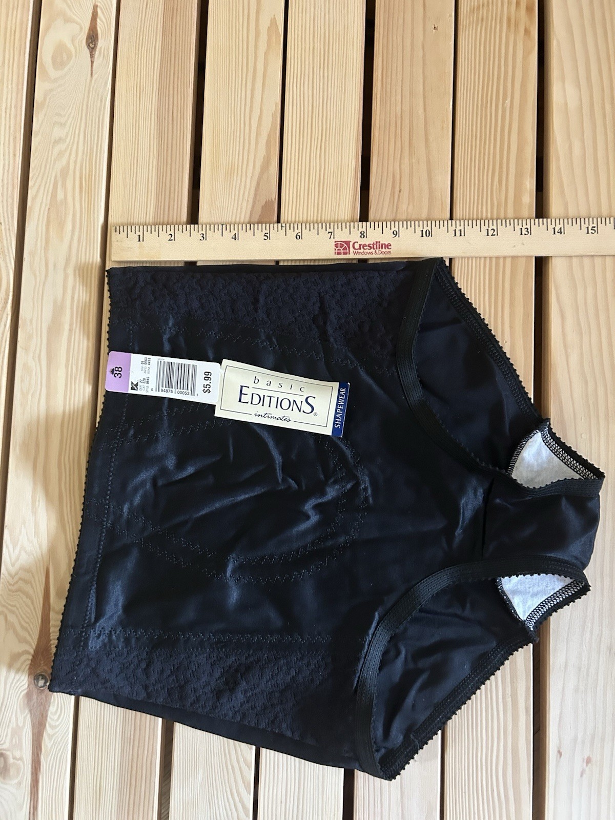 2 units of NOS K-Mart Basic Editions Intimates Shapewear panties sz 38